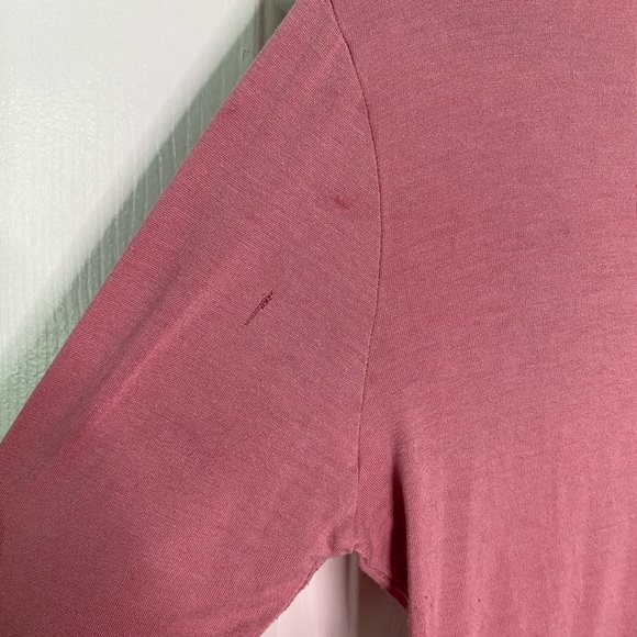 Y2K VTG retro Bebe long sleeve top sparkle blouse - Picture 10 of 13